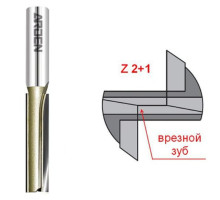 Фреза пазовая с врезным зубом (16x60x110 мм; Z2+1; S12 мм) ARDEN 105257