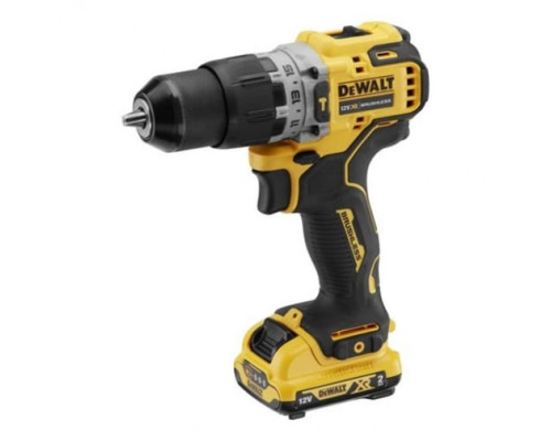 Бесщеточная ударная дрель-шуруповерт DEWALT 12 В XR DCD706D2-QW