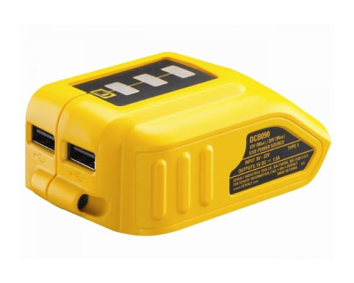 USB адаптер для заряда гаджетов от аккумуляторов DEWALT DCB090-XJ