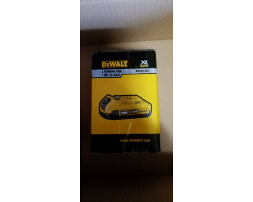 Аккумулятор (18 В; 2.0 А*ч; Li-Ion) DEWALT DCB 183