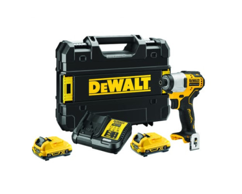 Импульсный шуруповерт DEWALT 12 В XR DCF801D2