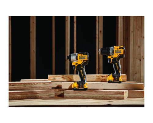 Импульсный шуруповерт DEWALT 12 В XR DCF801D2