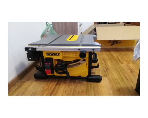 Настольная пила 1850 Вт, 5800 об/мин, диск 210x30 мм DEWALT DWE7485-QS