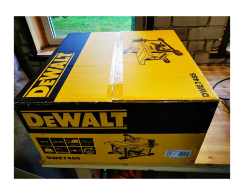 Настольная пила 1850 Вт, 5800 об/мин, диск 210x30 мм DEWALT DWE7485-QS