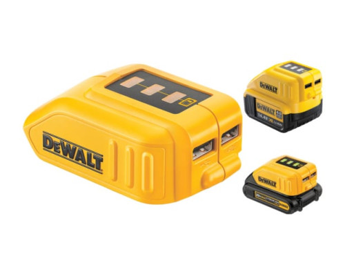 USB адаптер для заряда гаджетов от аккумуляторов DEWALT DCB090-XJ