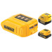 USB адаптер для заряда гаджетов от аккумуляторов DEWALT DCB090-XJ