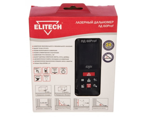 Дальномер Elitech ЛД 60Prof 188612