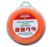 Леска (2.4 мм; 87 м) Elitech 0809.006400