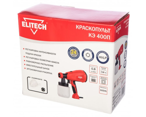 Краскопульт Elitech КЭ 400П 189845