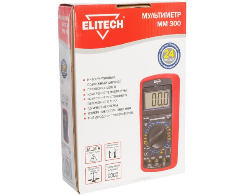 Мультиметр Elitech ММ 300