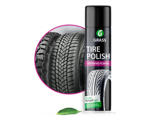 Чернитель резины Tire Polish, 650 мл Grass 700670