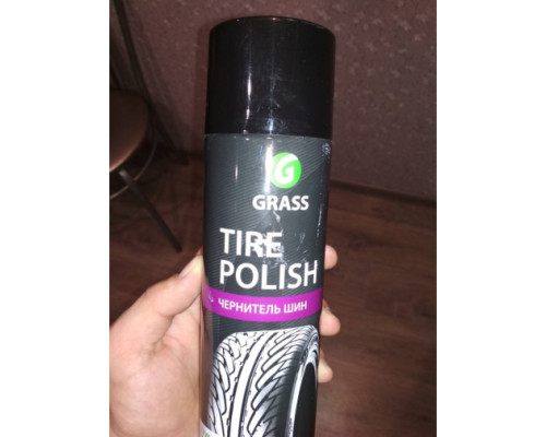 Чернитель резины Tire Polish, 650 мл Grass 700670