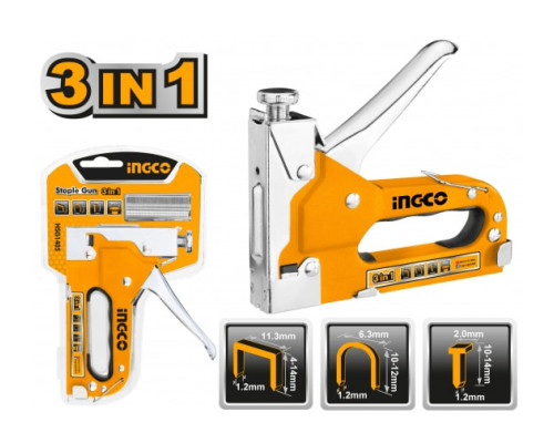 Механический степлер INGCO 3 в 1 HSG1405