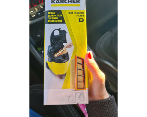 Фильтр складчатый плоский для пылесоса SE 3001 Karcher 6.414-498