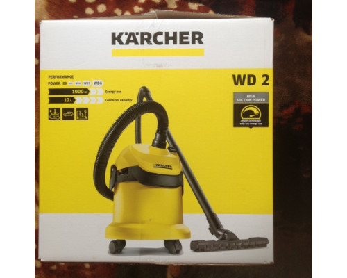 Хозяйственный пылесос Karcher WD 2 1.629-783