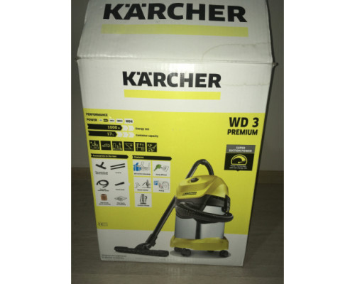 Хозяйственный пылесос Karcher WD 3 P PREMIUM 1.629-891