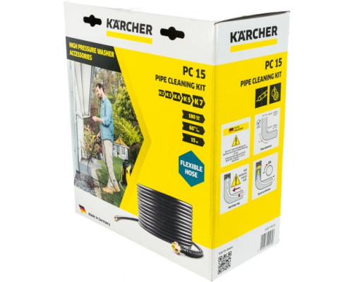 Шланг для прочистки канализационных труб 15 м Karcher 2.637-767