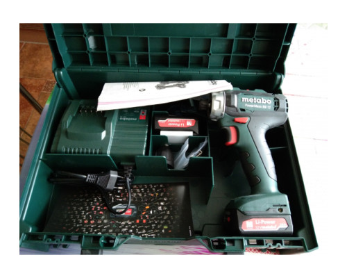 Аккумуляторная дрель-шуруповерт Metabo PowerMaxx BS 12 601036500