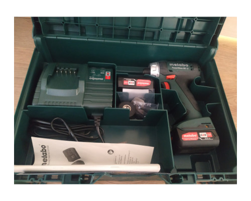 Аккумуляторная дрель-шуруповерт Metabo PowerMaxx BS 12 601036500