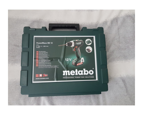 Аккумуляторная дрель-шуруповерт Metabo PowerMaxx BS 12 601036500