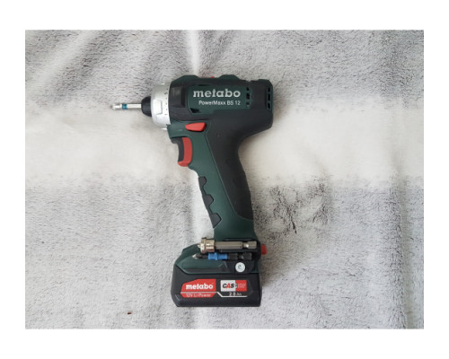 Аккумуляторная дрель-шуруповерт Metabo PowerMaxx BS 12 601036500