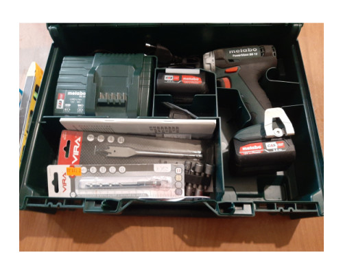 Аккумуляторная дрель-шуруповерт Metabo PowerMaxx BS 12 601036500