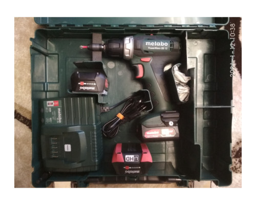 Аккумуляторная дрель-шуруповерт Metabo PowerMaxx BS 12 601036500