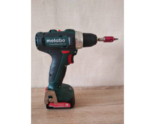 Аккумуляторная дрель-шуруповерт Metabo PowerMaxx BS 12 601036500