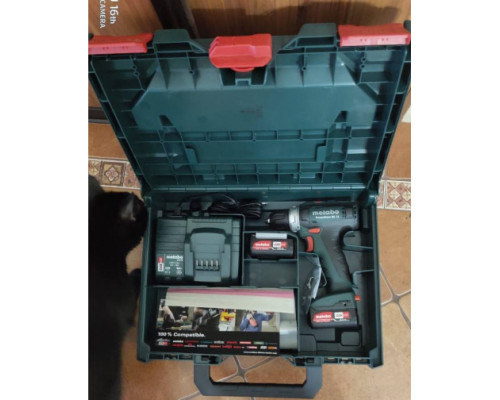 Аккумуляторная дрель-шуруповерт Metabo PowerMaxx BS 12 601036500