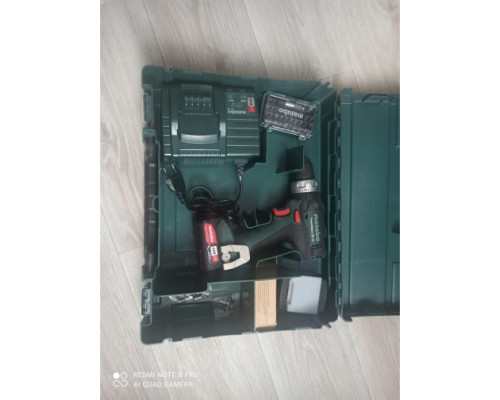 Аккумуляторная дрель-шуруповерт Metabo PowerMaxx SB 12 601076500