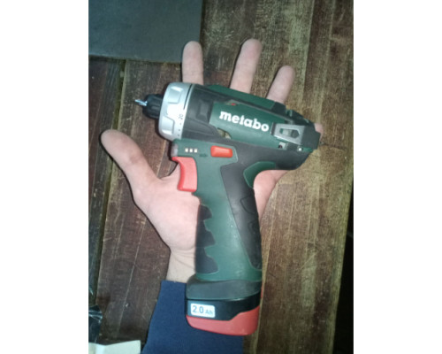 Аккумуляторный винтоверт Metabo PowerMaxx BS Basic Set 600080880