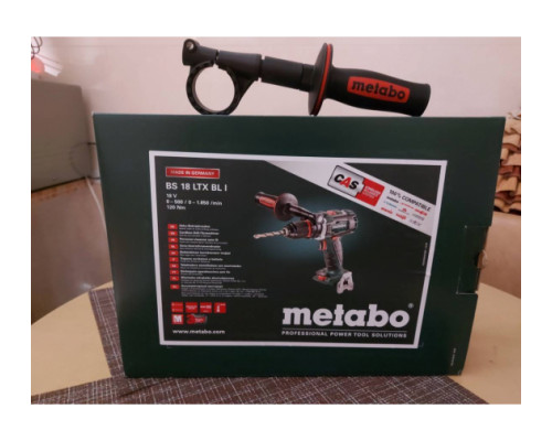 Аккумуляторный винтоверт Metabo BS 18 LTX BL I 1х4 Ач Li Power + ЗУ ASC 55 T03501