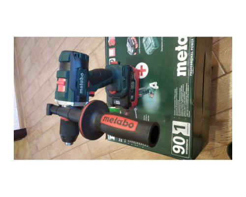 Аккумуляторный винтоверт Metabo BS 18 LTX BL I 1х4 Ач Li Power + ЗУ ASC 55 T03501