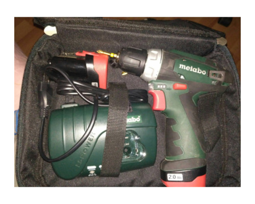 Аккумуляторный винтоверт Metabo PowerMaxx BS 600079550