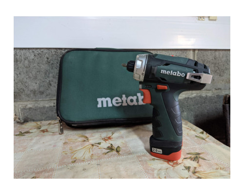 Аккумуляторный винтоверт Metabo PowerMaxx BS 600079550