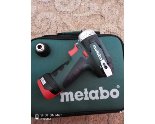 Аккумуляторный винтоверт Metabo PowerMaxx BS 600079550