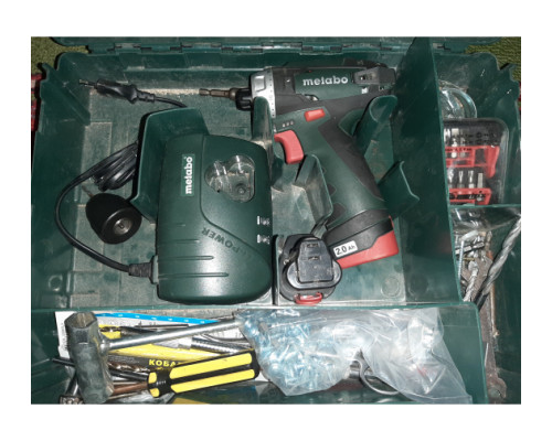 Аккумуляторный винтоверт Metabo PowerMaxx BS Basic 600080500