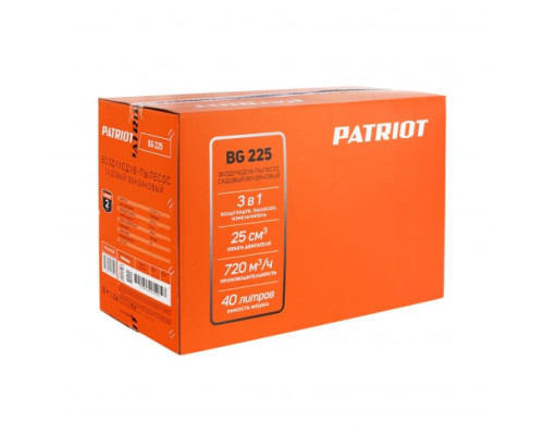 Садовый бензиновый воздуходув-пылесос PATRIOT BG 225 3 в 1 755100126