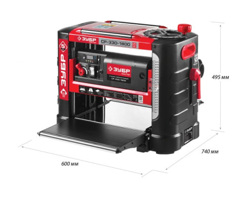 Рейсмусовый станок ЗУБР МАСТЕР СР-330-1800